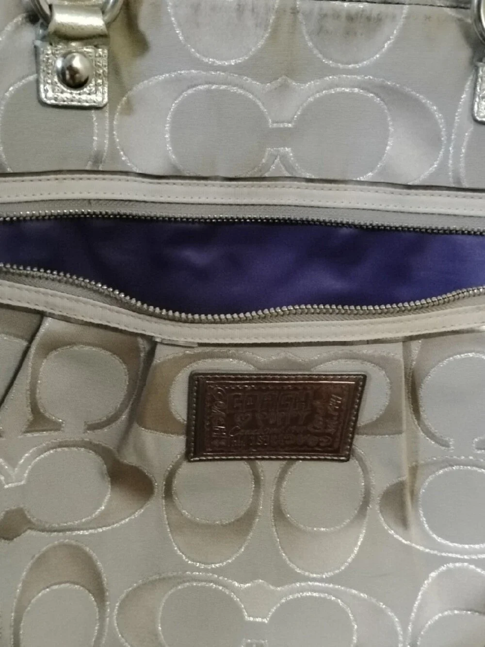 Vintage Coach Poppy Bag